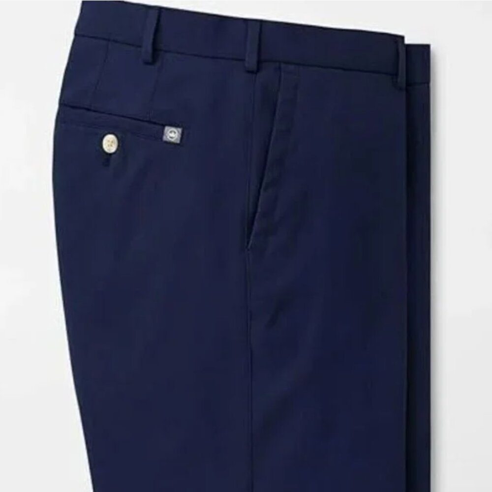 PETER MILLAR Salem High Drape Performance Golf Shorts Navy